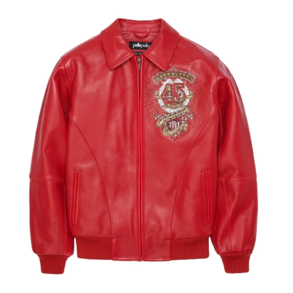 Pelle Pelle 45th Anniversary Red MB Jacket view 2