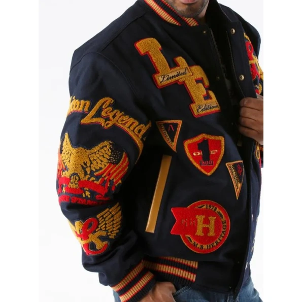 Pelle Pelle American Legend Varsity Wool Jacket view 2