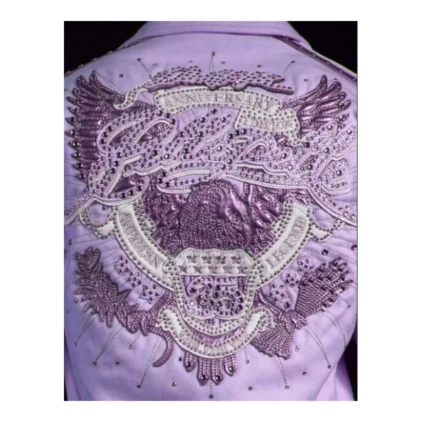 Pelle Pelle 35th Anniversary Violet Wool Jacket view 2