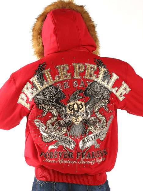Pelle Pelle Red Forever Fearless MB Wool Jacket | Men Jacket view 2