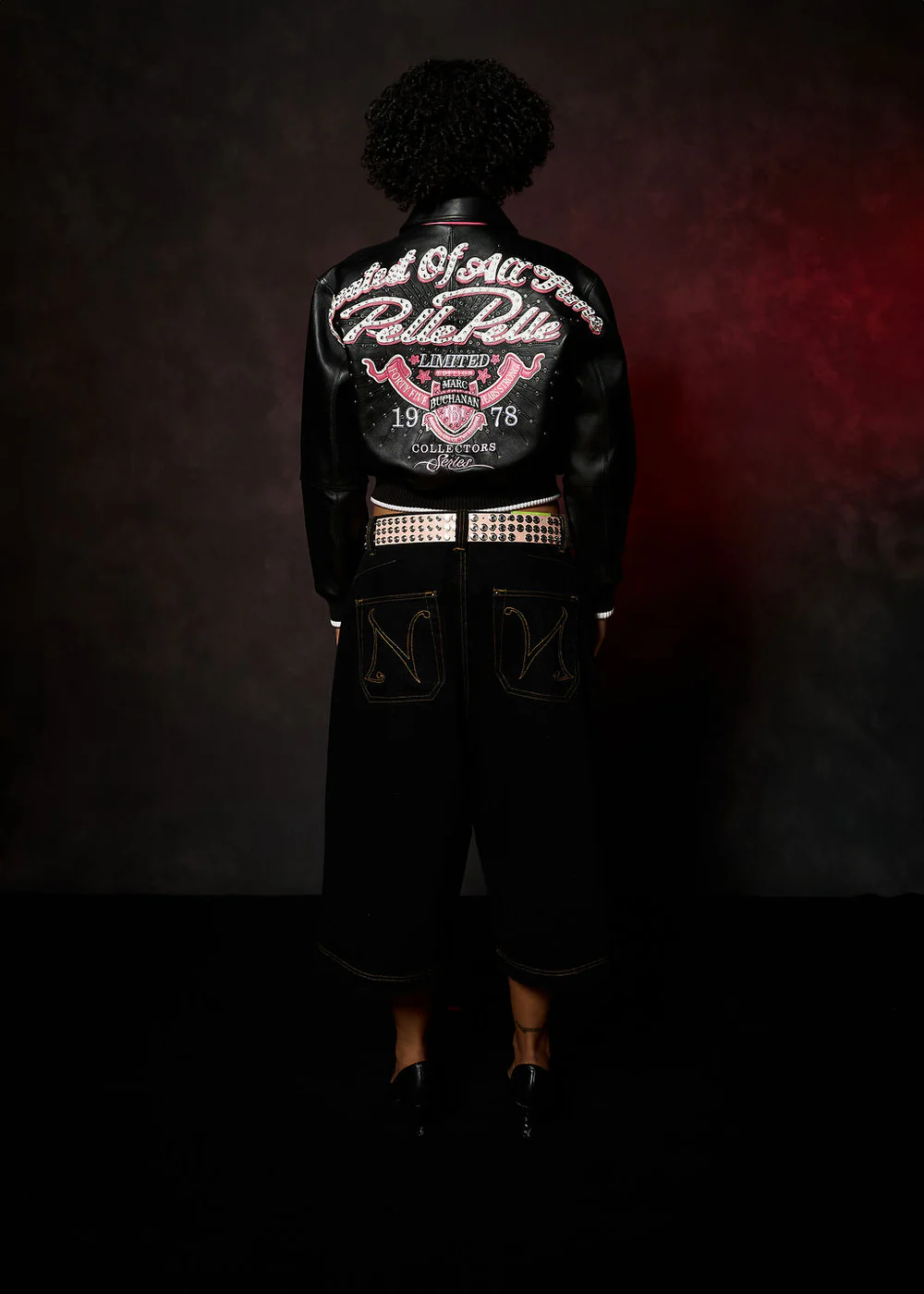 Pelle Pelle Greatest Of All Time Womens Crop Jacket view 3