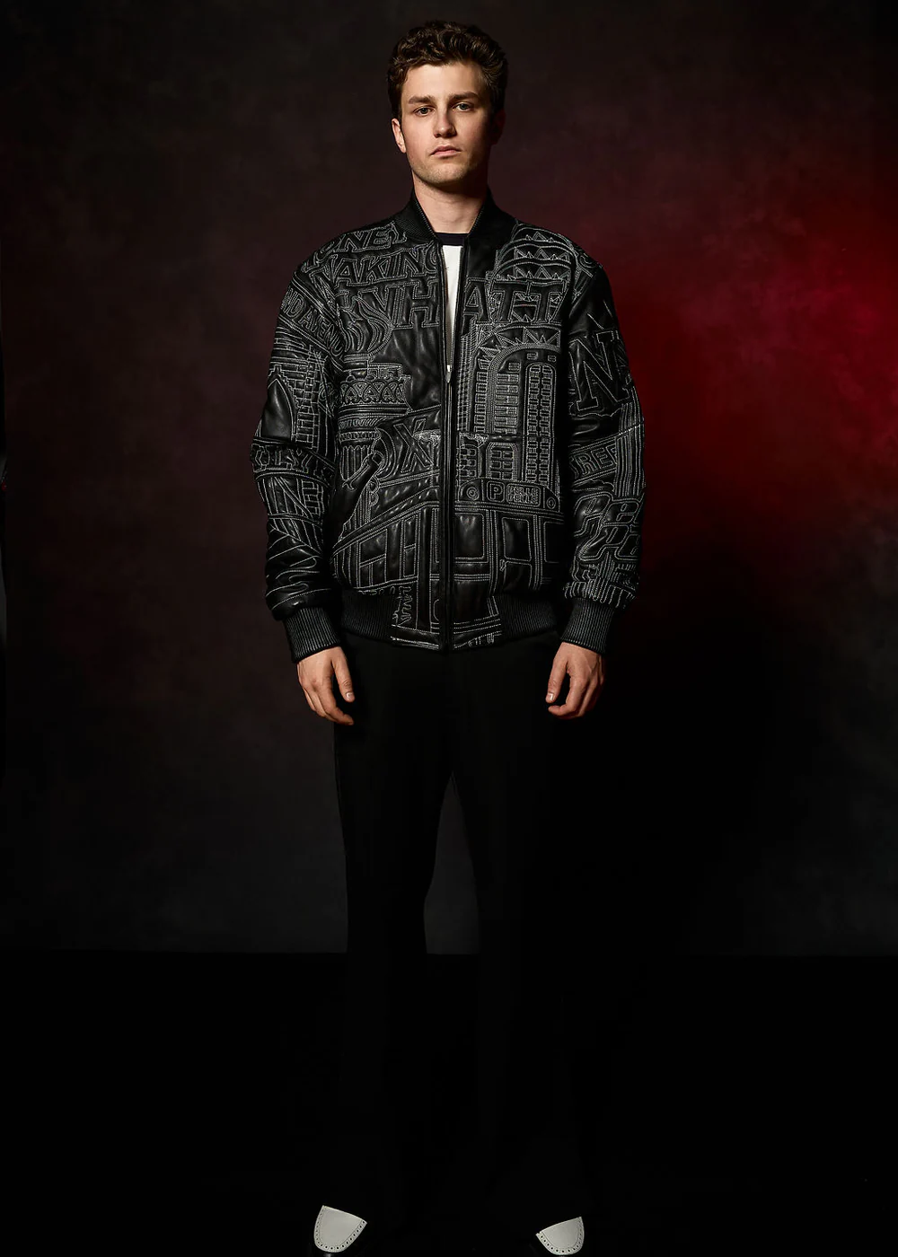 NYC Boro Quilted Black Jacket view 2