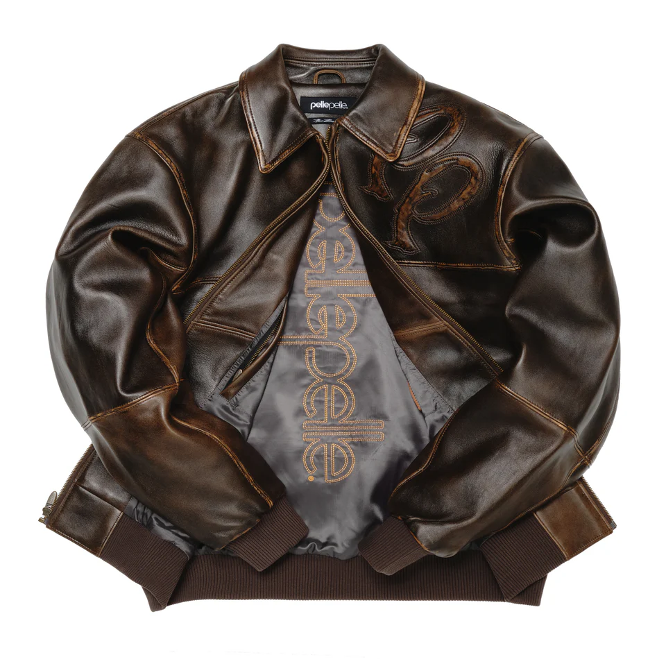 Two Tone Brown Jacket view 8