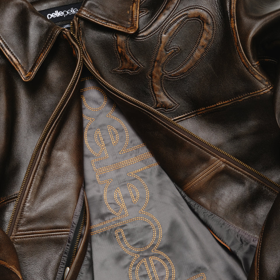 Two Tone Brown Jacket view 9