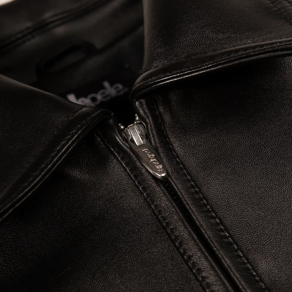 Corded Pelle Pelle Black Jacket view 3