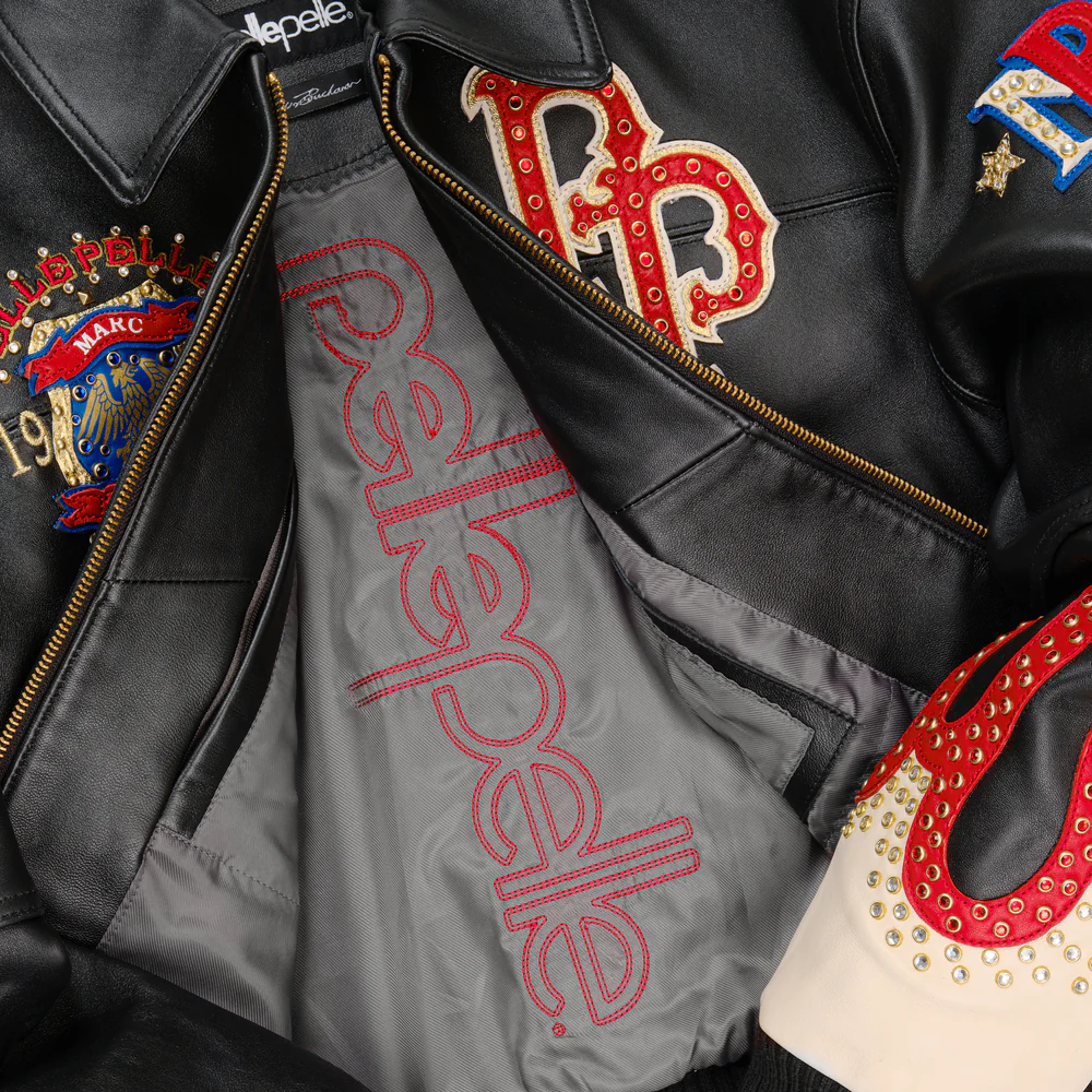 World Famous Pelle Pelle Womens Black Jacket view 4