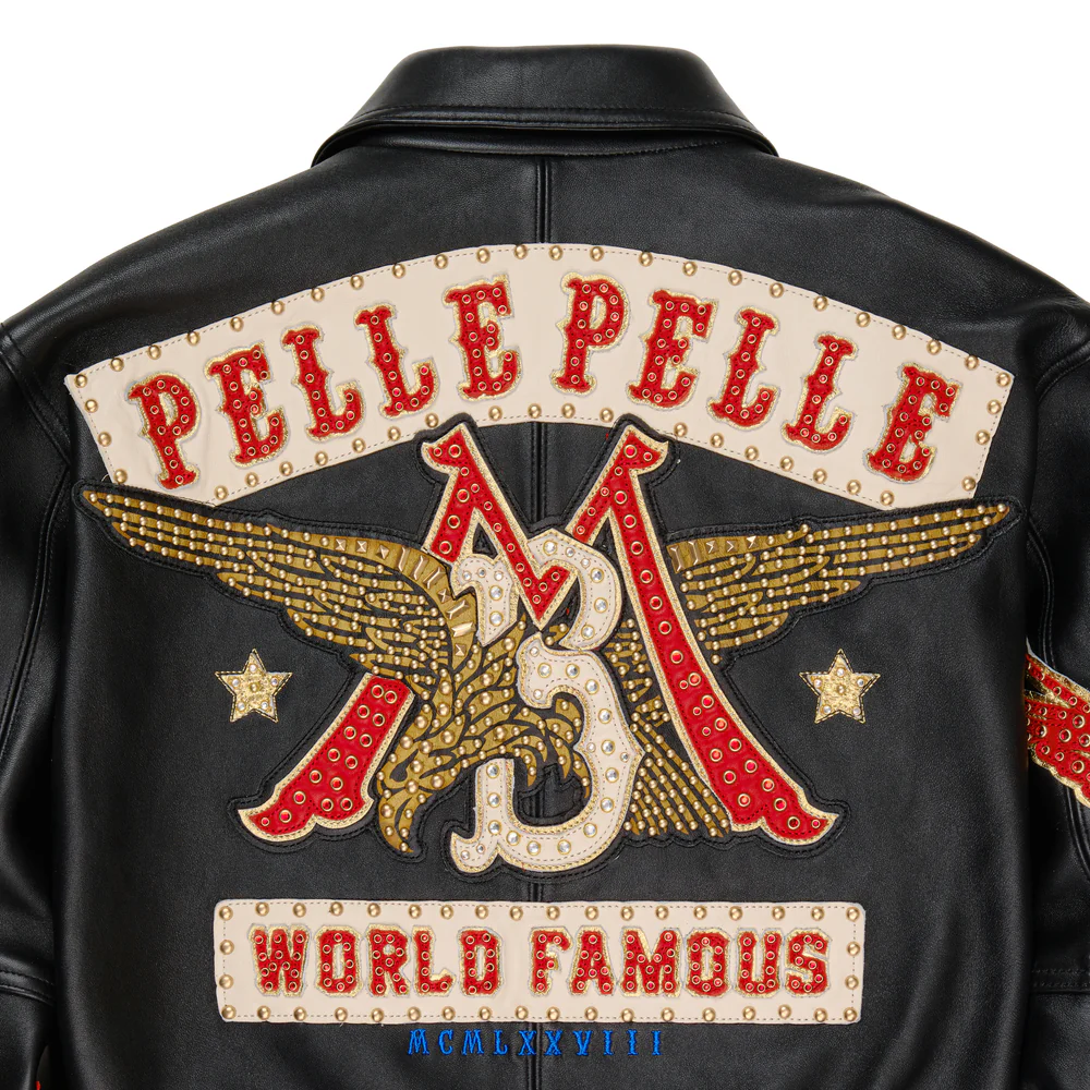 World Famous Pelle Pelle Womens Black Jacket view 6