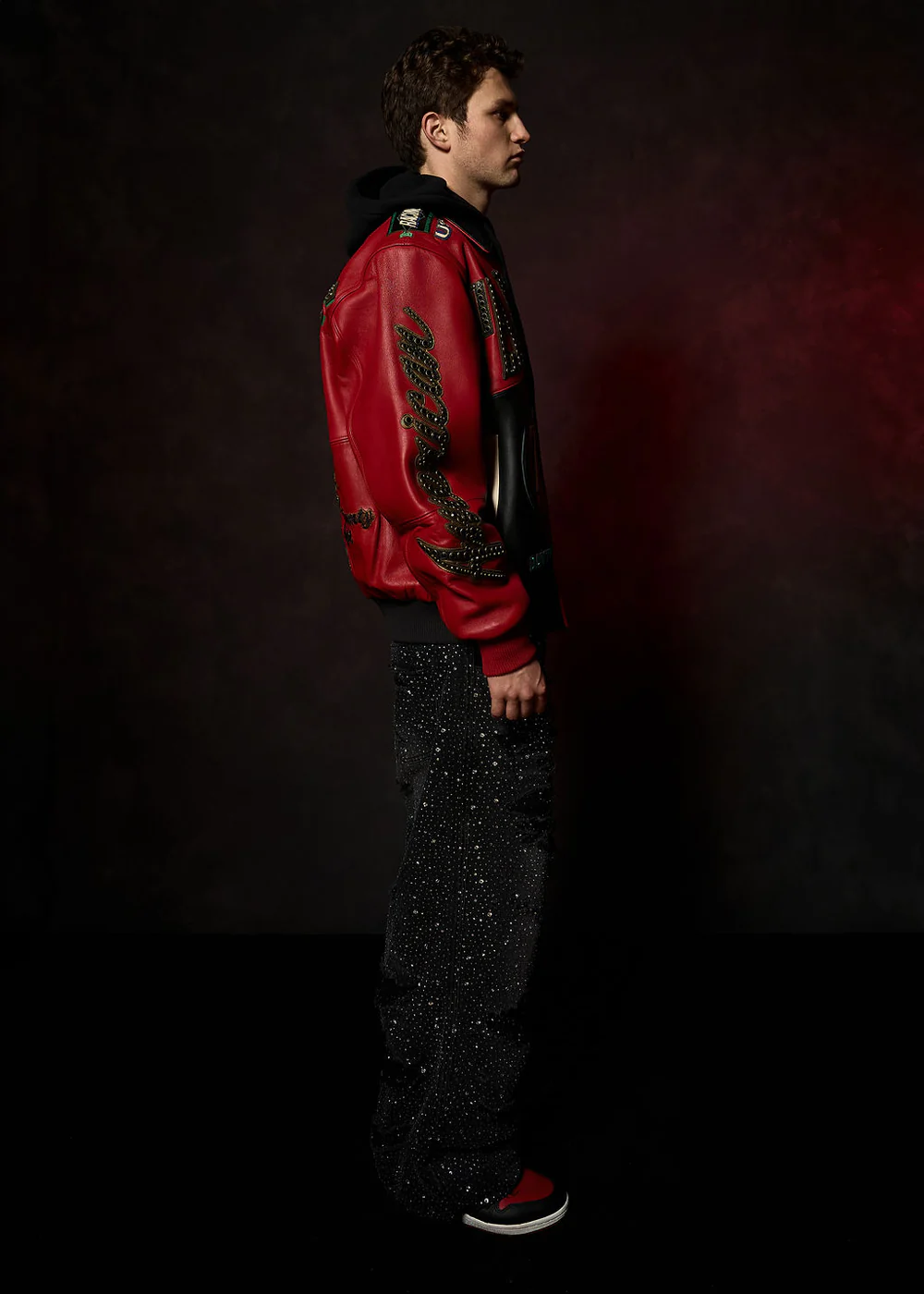 Pelle Pelle Daytona Special Red Leather Jacket view 11