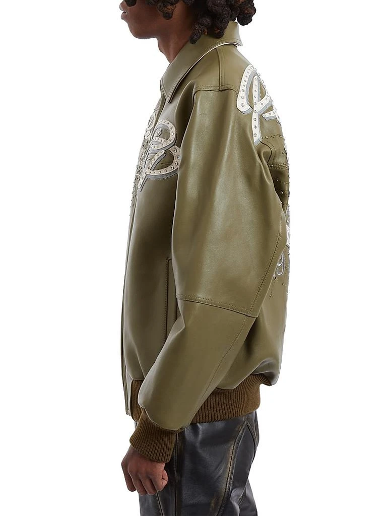 Who Decides War x Pelle Pelle Greatest Of All Time Leather Jacket view 6